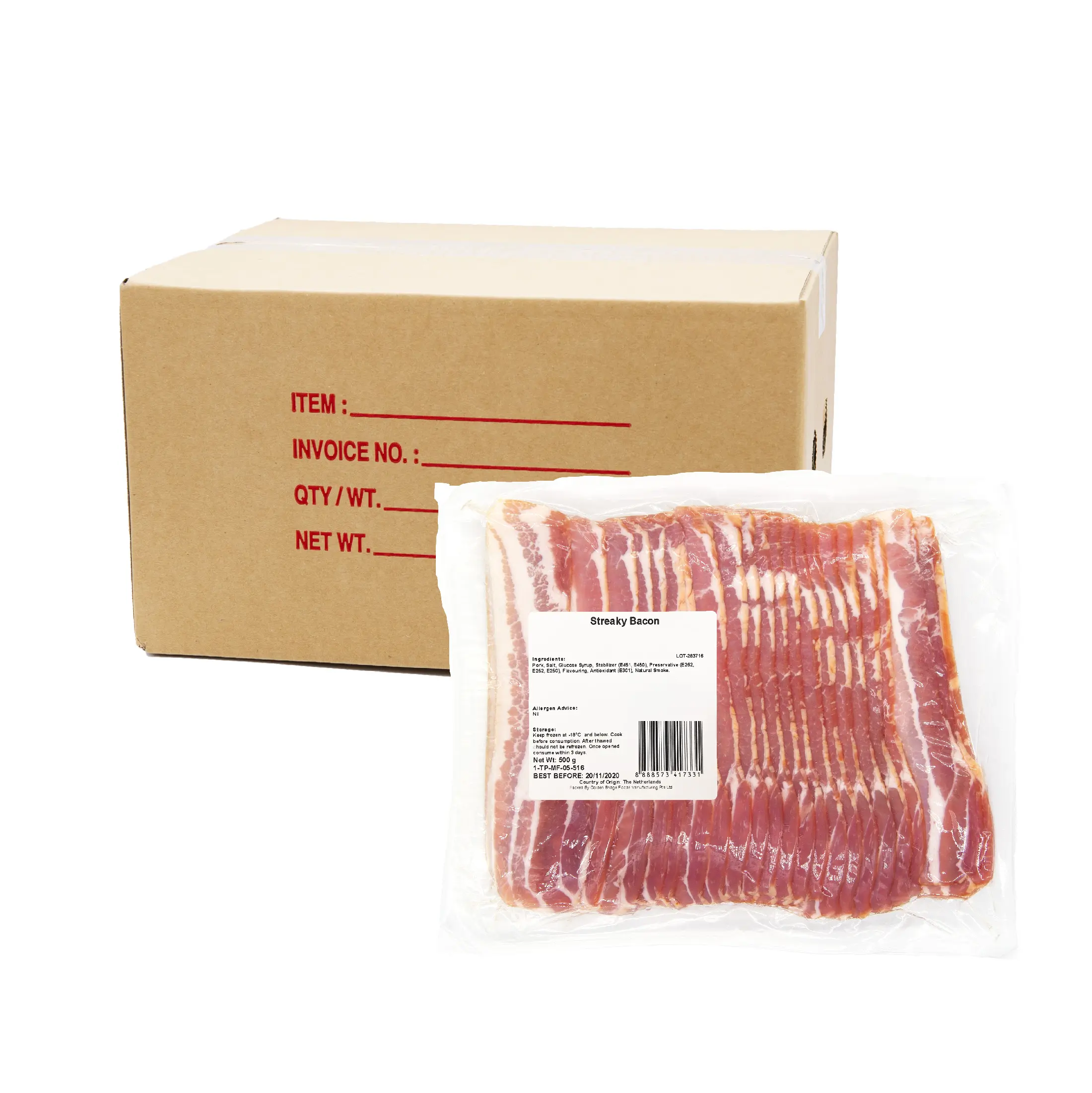 K_Streaky-Bacon-1KG-1 Kelly's Streaky / Back Bacon 500g Frozen - Image 7
