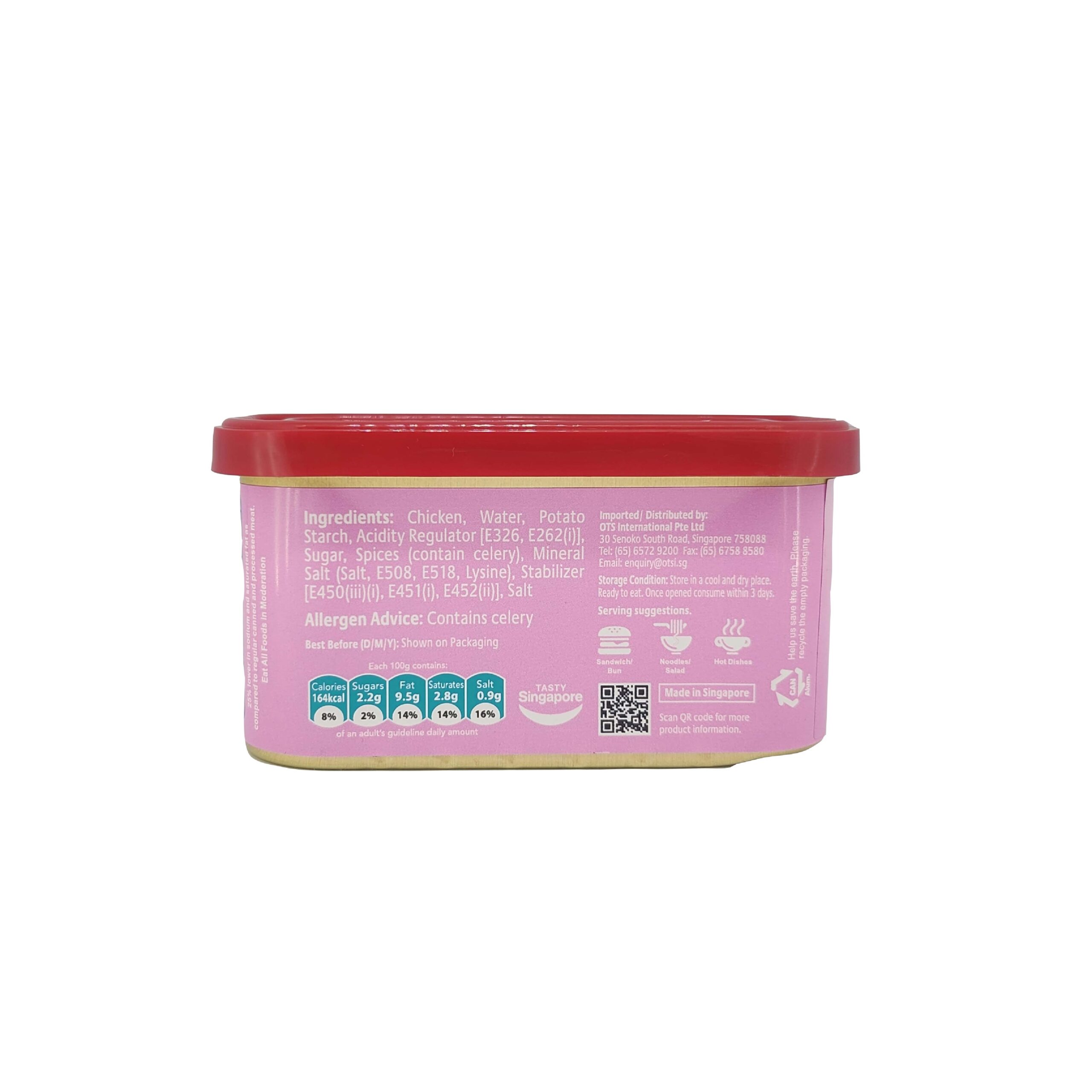 Kelly's Healthier Chicken Luncheon 02 Kelly's Healthier Choice Pork / Chicken Luncheon Meat 200g - Image 3