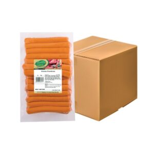 Kizmiq Chicken Frankfurter 1KG Frozen (Halal) - x5 pkts/ctn [B2B]