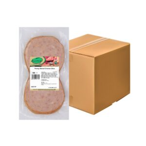 Kizmiq Honey Baked Chicken Ham Slice 500g Chilled (Halal) - x10 pkts/ctn [B2B]