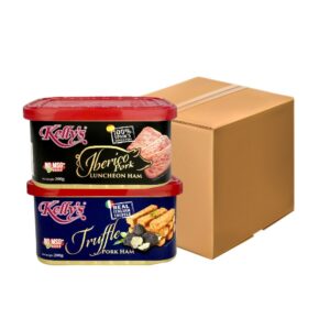 Kelly’s Iberico / Truffle Luncheon Ham - x24 cans/ctn [B2B]