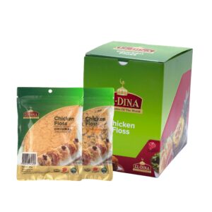 El-Dina Chicken Floss 80g (Halal) - x12 pkts/ctn [B2B]