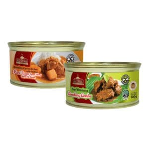EL-Dina Boneless Curry Chicken with Potatoes / Rendang Beef 300g (Halal)